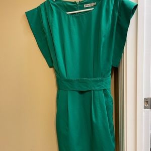 Beautiful emerald green dress